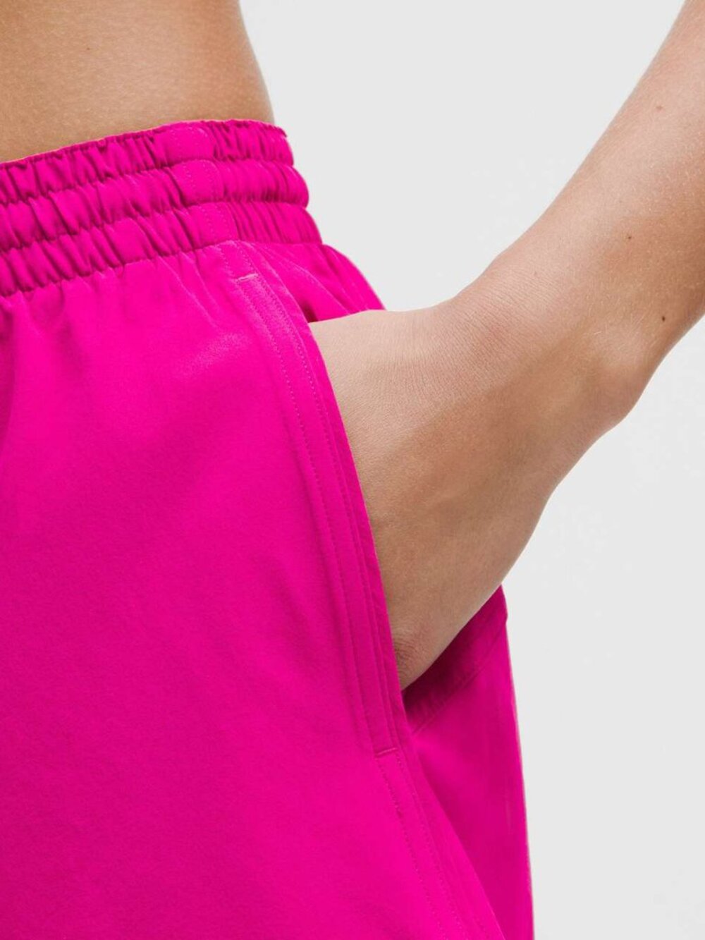 Lululemon Lightweight High Rise Relaxed Short 3" pink 2 XS Ripened Raspberry - Picture 4 of 11